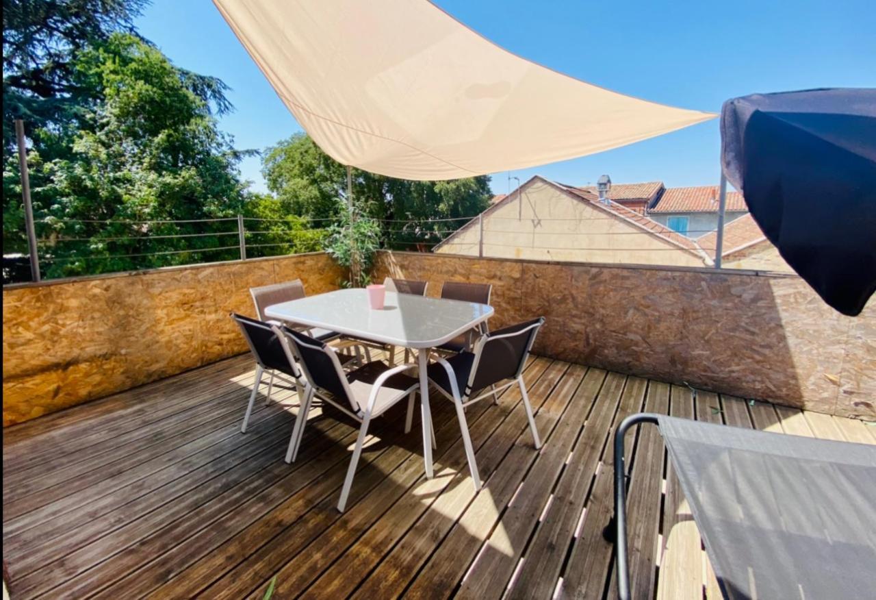 T3 En Duplex Pour 6 Pers Bien Place Terrasse Et Parking Inclus Apartment Toulouse Exterior foto